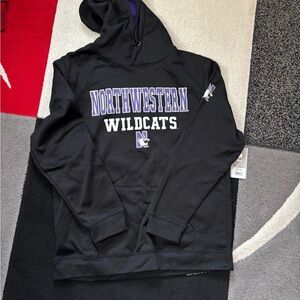 Northwestern Wildcats Black Hoodie